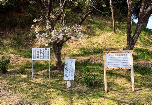 長篠合戦の丸山と大宮前激戦地